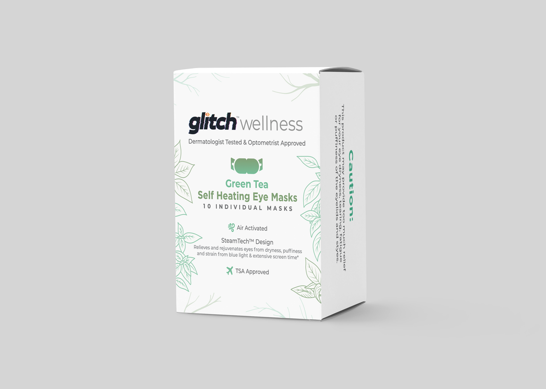 Glitch™ Green Tea Self Heating Eye Mask