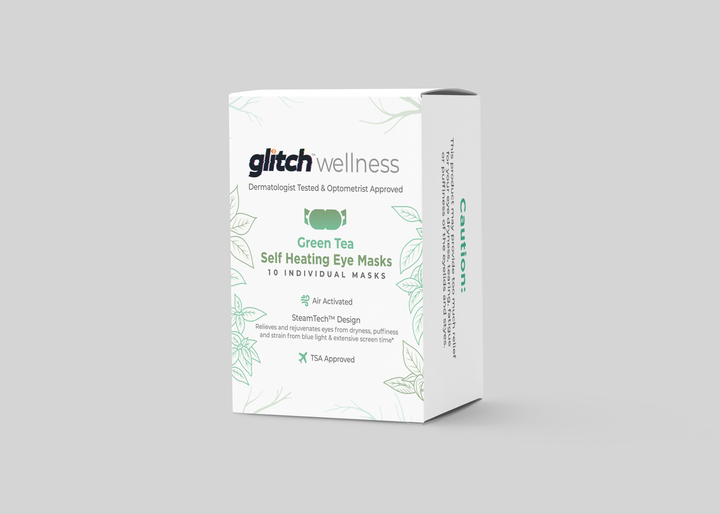 Glitch™ Green Tea Self Heating Eye Mask