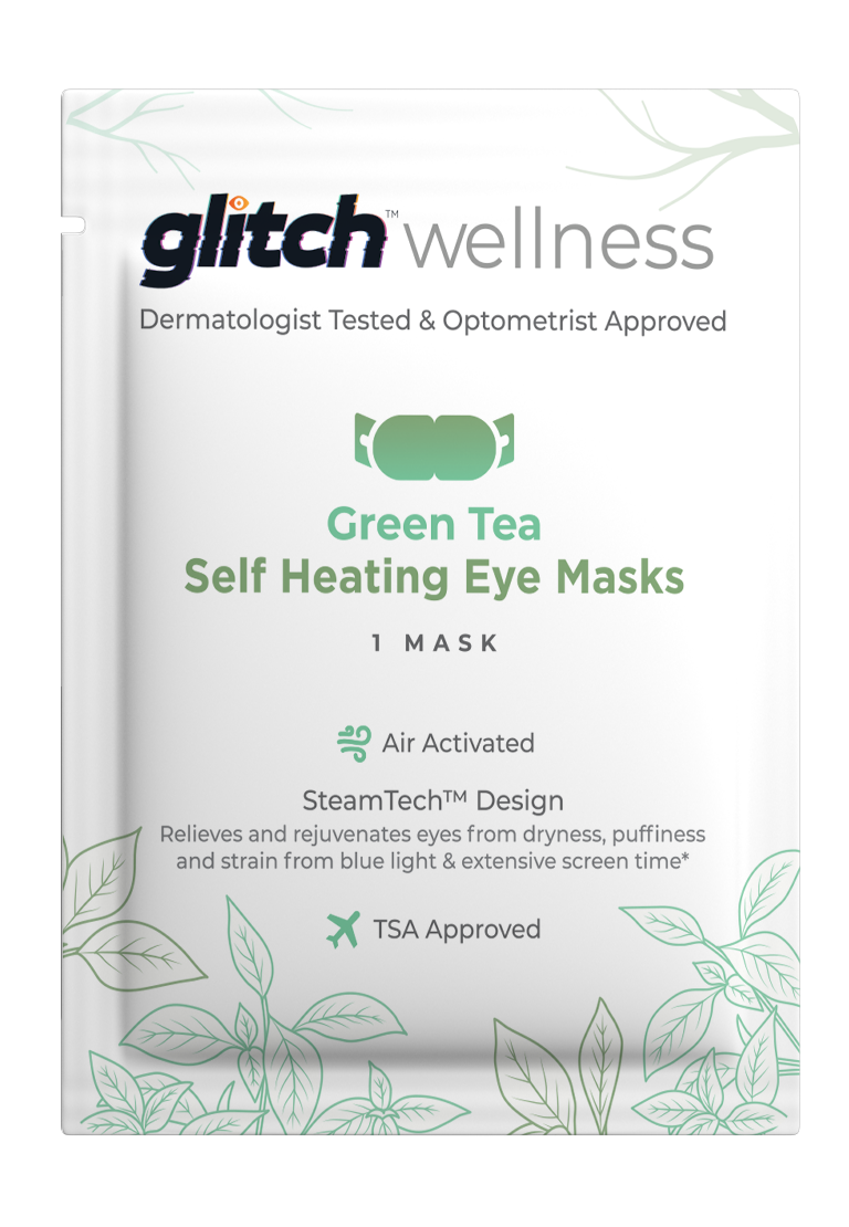 Glitch™ Green Tea Self Heating Eye Mask
